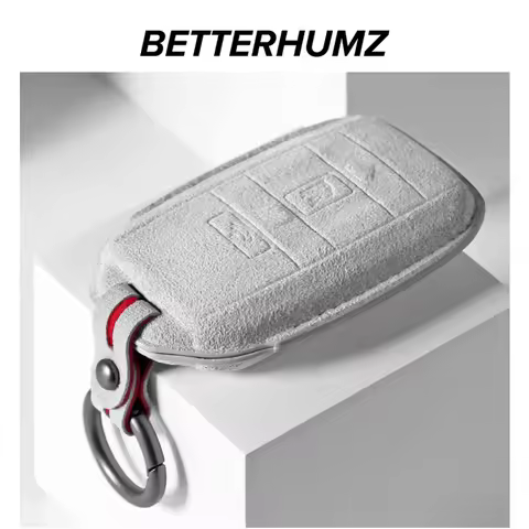 Betterhumz For Rolls Royce Phantom Wraith Cullinan Car Key Fob Case Cover KeyChains Car Accessories 