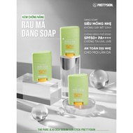 Kem chống nắng dạng sáp sáp chống nắng rau má prettyskin the pure jeju cica sebum sun stick SPF50