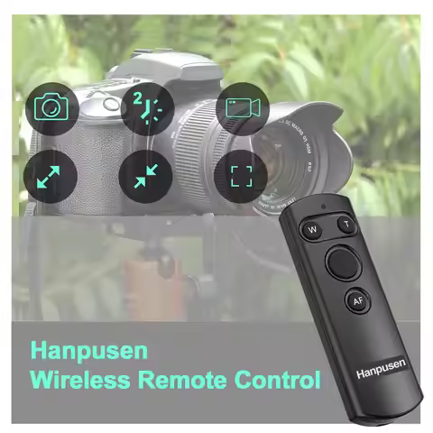 BR-E1B Wireless Remote Control Shutter Release for Canon EOS R10 R50 R5C R6II RP Ra 850D 90D 800D 25