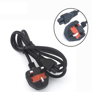 Power Cord Cable PLUG 3 PIN 1.5M Laptop Power Cable Fused Protection For Acer Asus Dell Hp Lenovo MSI Toshiba Fujitsu