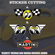 EQUIPPED MOON CUTTING STICKER
