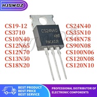 10PCS CS19-12 CS12N65 CS13N50 CS10N40 CS3710 CS24N40 CS48N78 CS12N70 CS35N10 CS120N08 CS18N20 CS100N