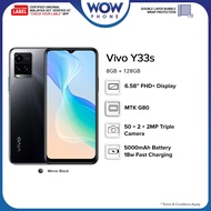 [READY STOCK] Vivo Y33S Original Handphone (8GB RAM / 128GB ROM) 1 Year Warranty By Vivo Malaysia !!