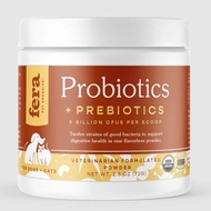 Fera Pet Probiotics + Prebiotics Powder for Dogs & Cats 5 Billion CFU USDA Organic Digestive & Immun