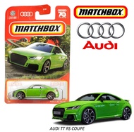 MATCHBOX : รุ่น AUDI TT RS COUPE โมเดลรถเหล็ก ของเล่น ของสะสม ลิขสิทธิ์แท้ (ในร้านมีให้เลือกมากกว่า500แบบ) แม็คบล๊อค โมเดลรถ ของเล่น MB1E5