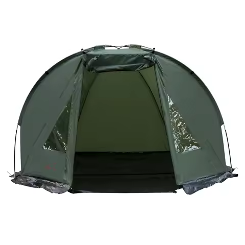1-2 Person Outdoor Camping Shelter Tent for Carp Fishing Bivvy Hunting Travel Adventure Quick Erect