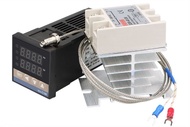 เครื่องควบคุมอุณหภูมิ REX-C100 ตัวควบคุมอุณหภูมิ เทอร์โมสตัท Digital RKC PID Temperature Controller
