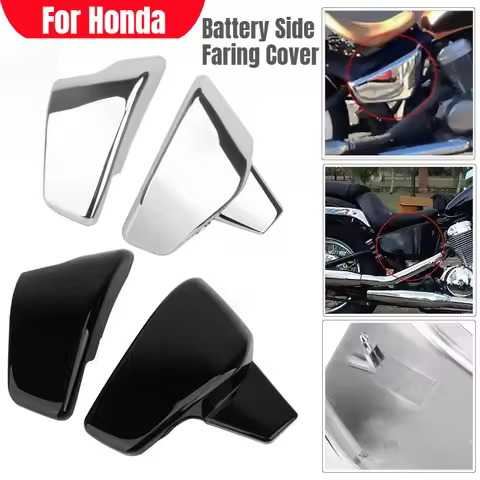 Motorcycle Battery Side Fairing Cover for Honda Shadow VLX 600 VT600C VT600CD Deluxe 1999-2007