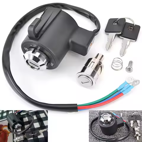 Ignition Switch Lock Key For Harley Davidson Sportster XL 883 1200 XL883 XL1200 XL883HUG XR1200 XR12