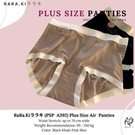 RARAKI PSP A392 Women Air Panties Plus Size High Waist Ultrathin Quick Drying Seamless | Pinggang Ti