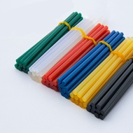 Color glue stick 10pcs 7/11x270mm(Green: 200 mm) hot melt glue stick 7mm/11mm diameter household DIY