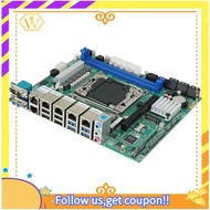 【W】BKHD C612 10-Bay NAS Motherboard for Soft Router E5 X99 Server C612 6 LAN Ports E5-2600 V3/V4 Has