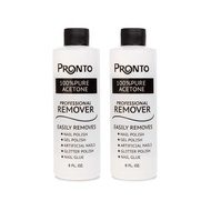 Pronto 100% Acetone Gel Nail Polish Remover - Gel Polish Remover for Nails | Acetone Nail Polish Rem
