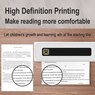 A4B Portable Bluetooth Printer,Wireless Mobile Printer for Labels, Photos, Notes,Lightweight Printer