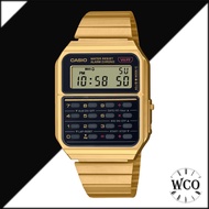 [WCO] CA-500WEG-1A Casio General x Digital ft. Calculator Men Casual Formal Rectangle Watch CA500WEG