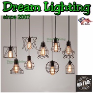 Dream Lighting /  Pendant Light Hanging Ceiling Light Vintage Retro / Lampu gantung Lampu hiasan rua