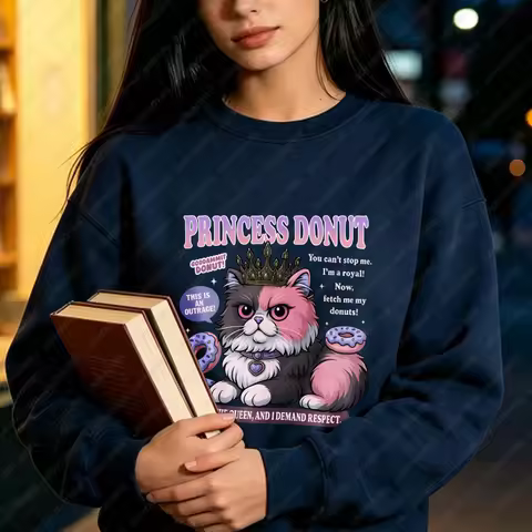 Princess Donut Dungeo Princess Donut The Queen Anne Chonk Pullovers Dungeon Crawler Carl Sweatshirt