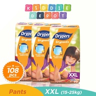 drypers/drypers drypantz/ Drypers Drypantz  XXL36 x 3 packs (108pcs) [READY STOCK]