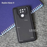 Luxury Case Leather Pro Kamera Black Redmi Note 9 Redmi Note 9 Pro