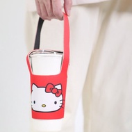 murmur 隔熱杯套| hello kitty (紅) 飲料杯套