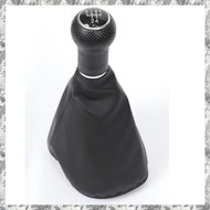 [I O J E] Car Manual Gear Head 5 Speed 23mm Shift Knob Gear Lever with Dust Cover  Golf 4 5