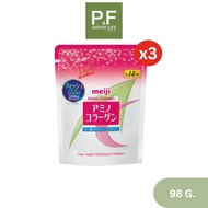 (แพ็ค3) MEIJI COLLAGEN 98 G. เมจิ คอลลาเจน