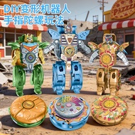 Deformation Robot Spinner Decompression Fidget Spinner Mechanical Deformation Small Toy Fidget Spinn