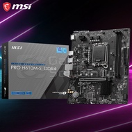 MSI H610M-S PRO Intel LGA1700 H610 DDR4 Motherboard Alder Lake - CG
