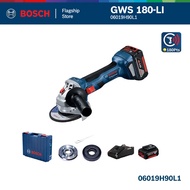 BOSCH GWS 180-LI Professional Brushless Cordless Angle Grinder Kit - 06019H90L1