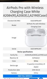 Apple AirPods  pro