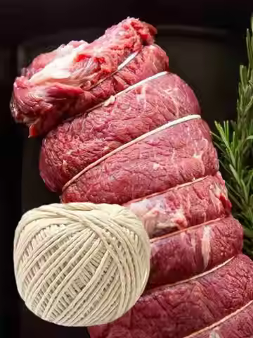 Household Cotton Zongzi Thread Cooking Tools Butcher's Twine Turkey Barbecue Cotton Strings Cooking 