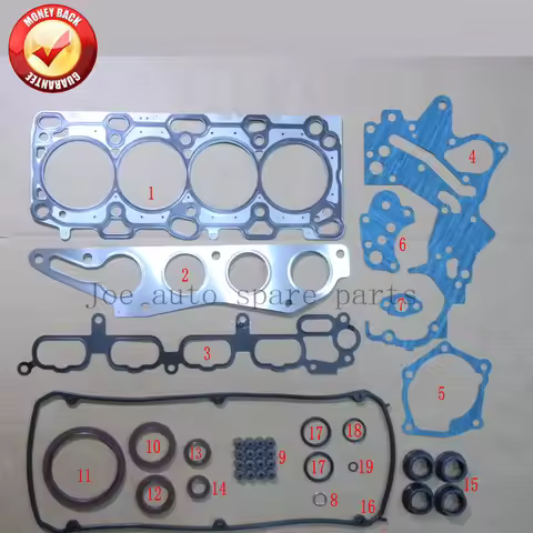 4G69 Engine Full Gasket Set kit for Mitsubishi Outlander Grandis Galant 2.4L 2378cc 2003- 50253400 M