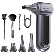 WOLFBOX MF100 Electric Air Duster-150000RPM Super Power Cordless Air Duster, Rechargeable Brushless 