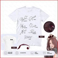 PDF2 BABYMONSTER T-Shirt OT7 Ahyeon Asa Ruka Rami Pharita Rora Chiquita Kpop Merch Tee