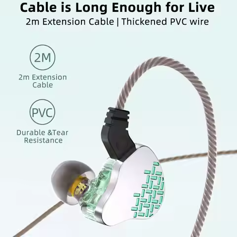 KBEAR Rosefinch Hi-Res Stereo Sound Quality 10MM Silicon Composite Bio-Diaphragm DD Silicon Composit