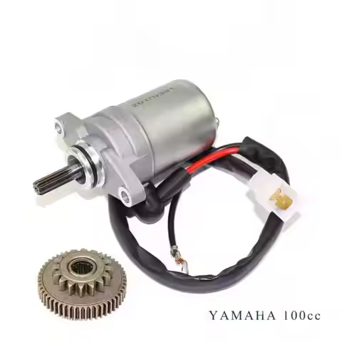 Original Motorcycle Scooters Engine Electric Starter Motor Gear For Yamaha ZY100 RS100 RSZ100 149QMG