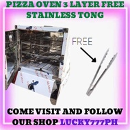 EASY TO USE PIZZA OVEN 3 LAYER FREE STAINLESS TONG  WITH GAUGE FOR BUSINESS/PERSONAL USE