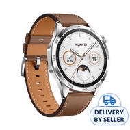 Huawei Classic Watch GT 4 (46mm) - Brown Leather Strap