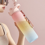 water bottles 1 litre water bottle water bottle strap  water bottle strap tupperware 2l water bottle water bottle bpa free 1100ml Fashion Healthy Material Water Bottle Color Change Design Large Capacity Sports Plastic Drinking Bottles