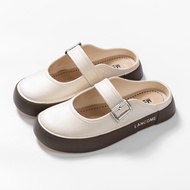 READY STOCK💝 WEBEE LCLC Womens Sandals Outdoor Fairy Style Casual Closed-Toe Flat  Sandals 2338