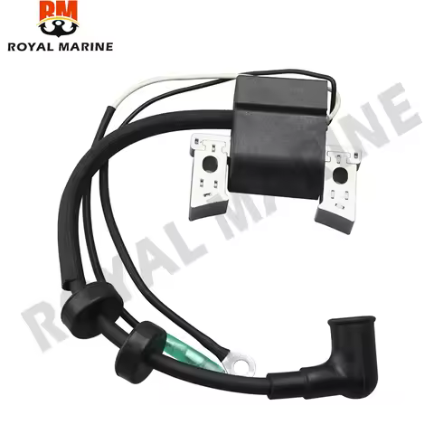Ignition Coil 6BX-85571 6BX-85571-00 For Yamaha Outboard F4L F4B F4S F5A F6L F6S F6C F6 4 Stroke Mar