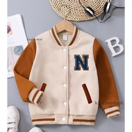 BEST SELLER VARSITY JACKET FOR BOYS AND GIRLS INITIALS AGE 2 3 4 5 6 7 8 9 10 11 12 YEARS BASEBALL J