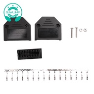 OBD2 OBD II 16 pin connector socket Diagnostic Tool Adapter OBD connector + Enclosures + Terminal + 