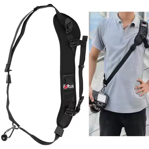 F-1 Photo Camera Quick Rapid Carry Speed Sling Belt Strap Holder for Canon 5DIII 7DII 650D 80D for N