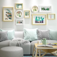 ] Photo Frame [Photo Frame Gold Zero Point Wolfgang Solid Wood Combination Creative Photo Wall/9093 