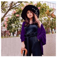 Cardigan Outer Rajut Jaring Marion Lengan Panjang