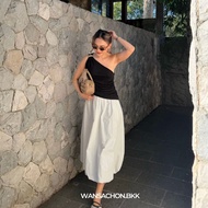 WSC l CORA TOP One-Shoulder Tube Top Bandeau Top