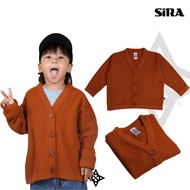 Sira-t-shirt KNITWEAR KIDS ORANGE-AKEMI