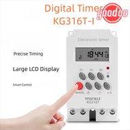 GOODOO Digital Timer, 12V 110V Timer Switch, Durable 220V LED 25A Electrical Device Timer Electricia