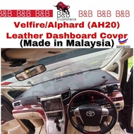 Toyota Alphard Vellfire Ah20 AH30 Leather Dashboard Cover Premium Quality AH10 MPV ANH35 AGH30 ZG SC